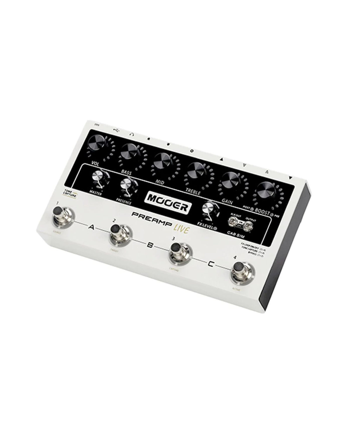MOOER Preamp Live – Digital Multi-Effects Pedal