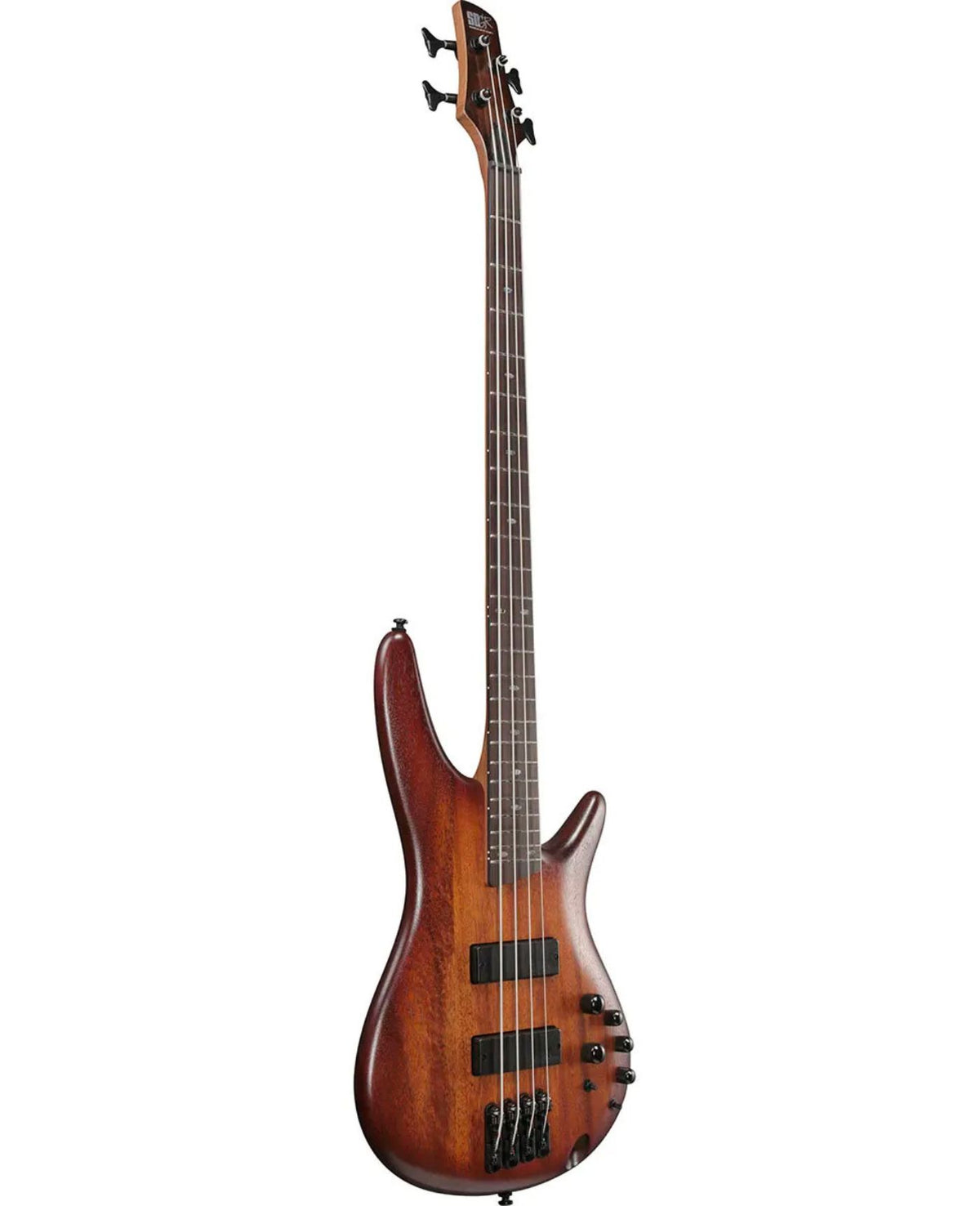 Ibanez SR500A Standard 4-String Bass Guitar - Mahogany Brown Burst Low Gloss
