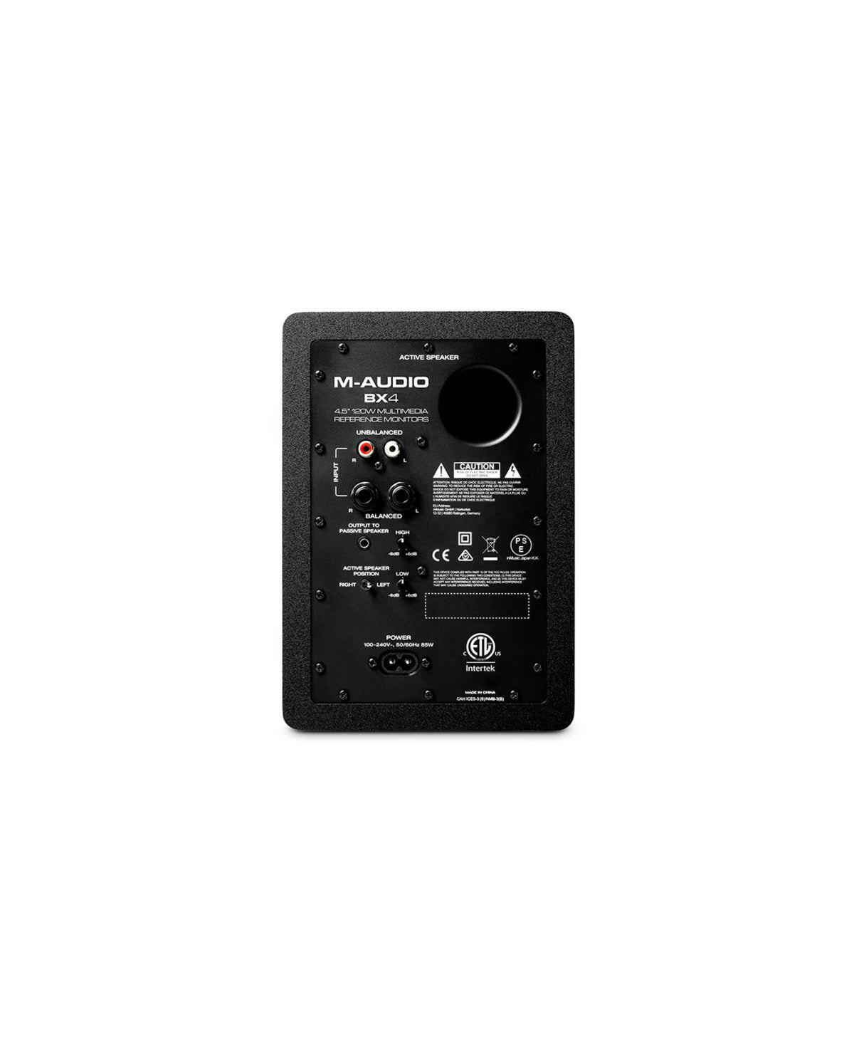 M-Audio BX4BT 4.5" 120W Bluetooth Studio Monitor Speakers (Pair)