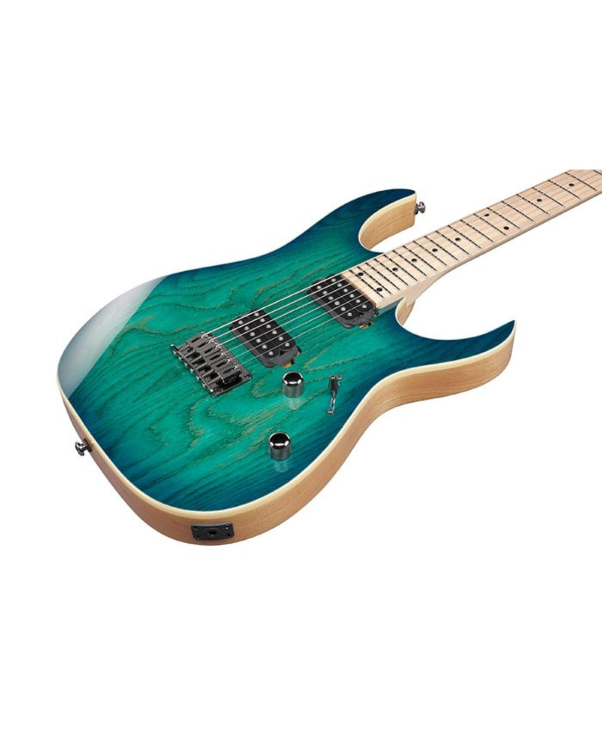 Ibanez RG Standard Series RG421AHM Solidbody Electric Guitar, Maple Fretboard, Blue Moon Burst