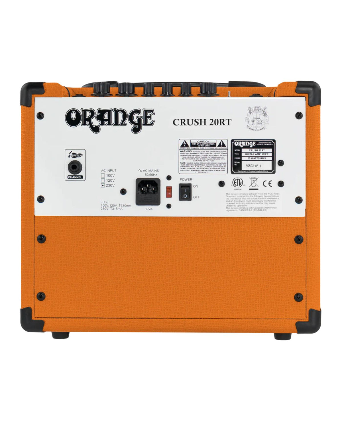 Orange Crush 20RT 20W Guitar Combo Amplifier