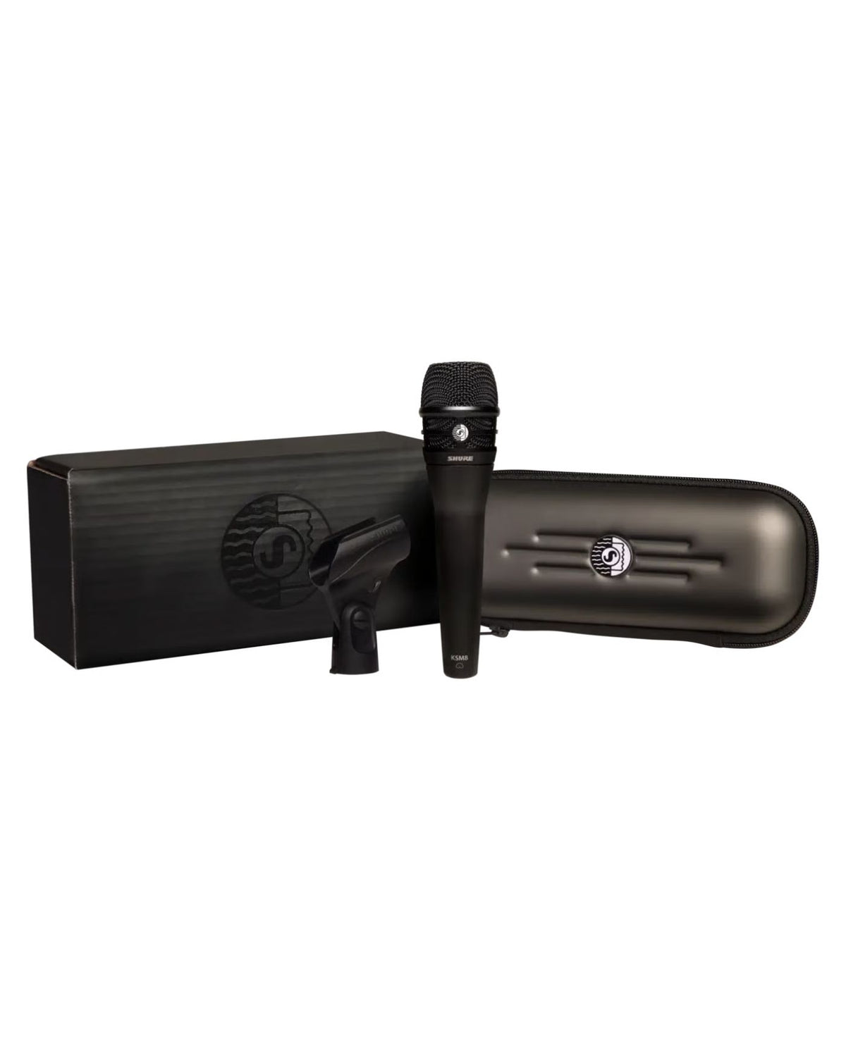 Shure KSM8/B Dualdyne Dynamic Handheld Vocal Microphone (Black)