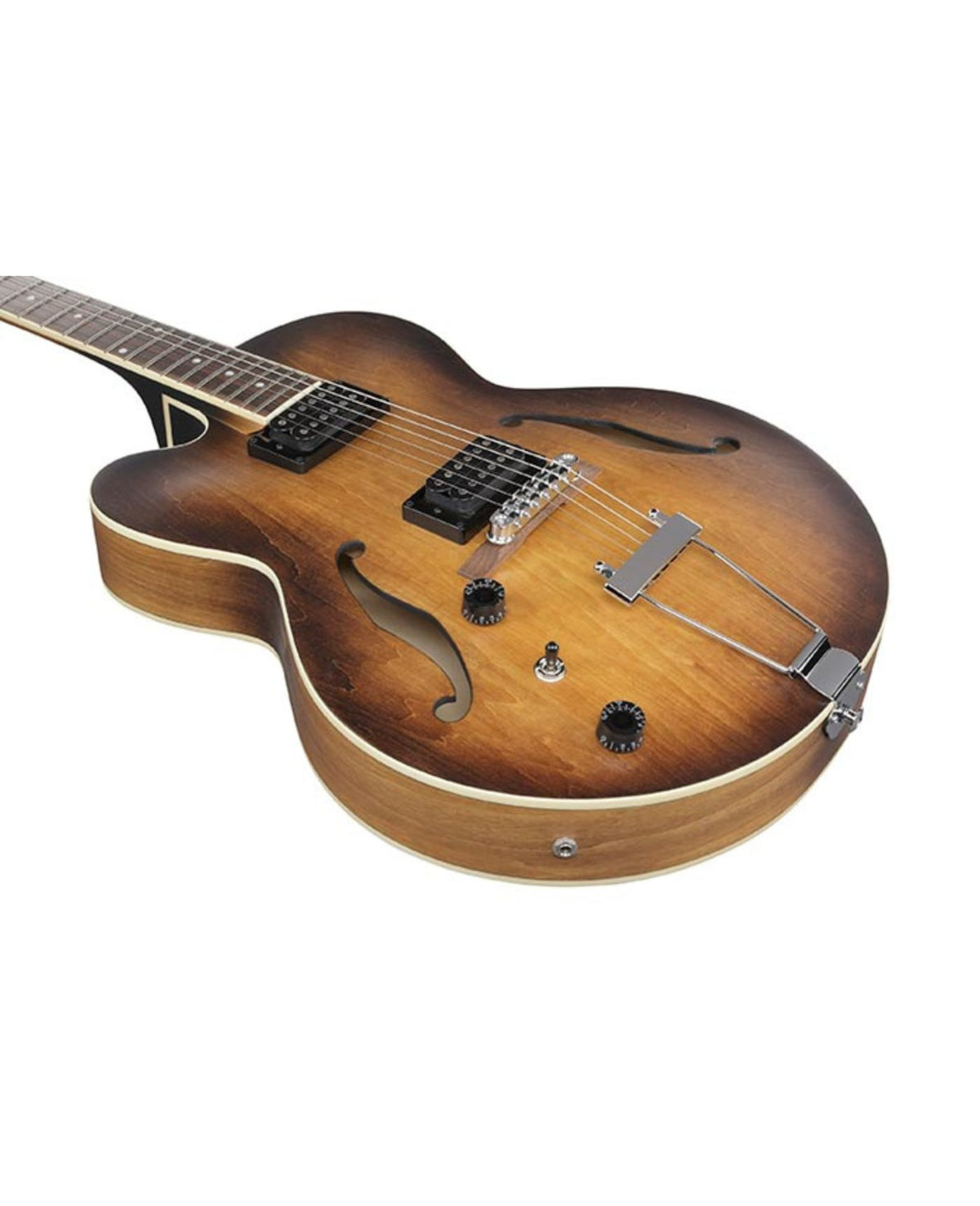 Ibanez Artcore AF55L Left-handed Hollowbody Electric Guitar - Tobacco Fade