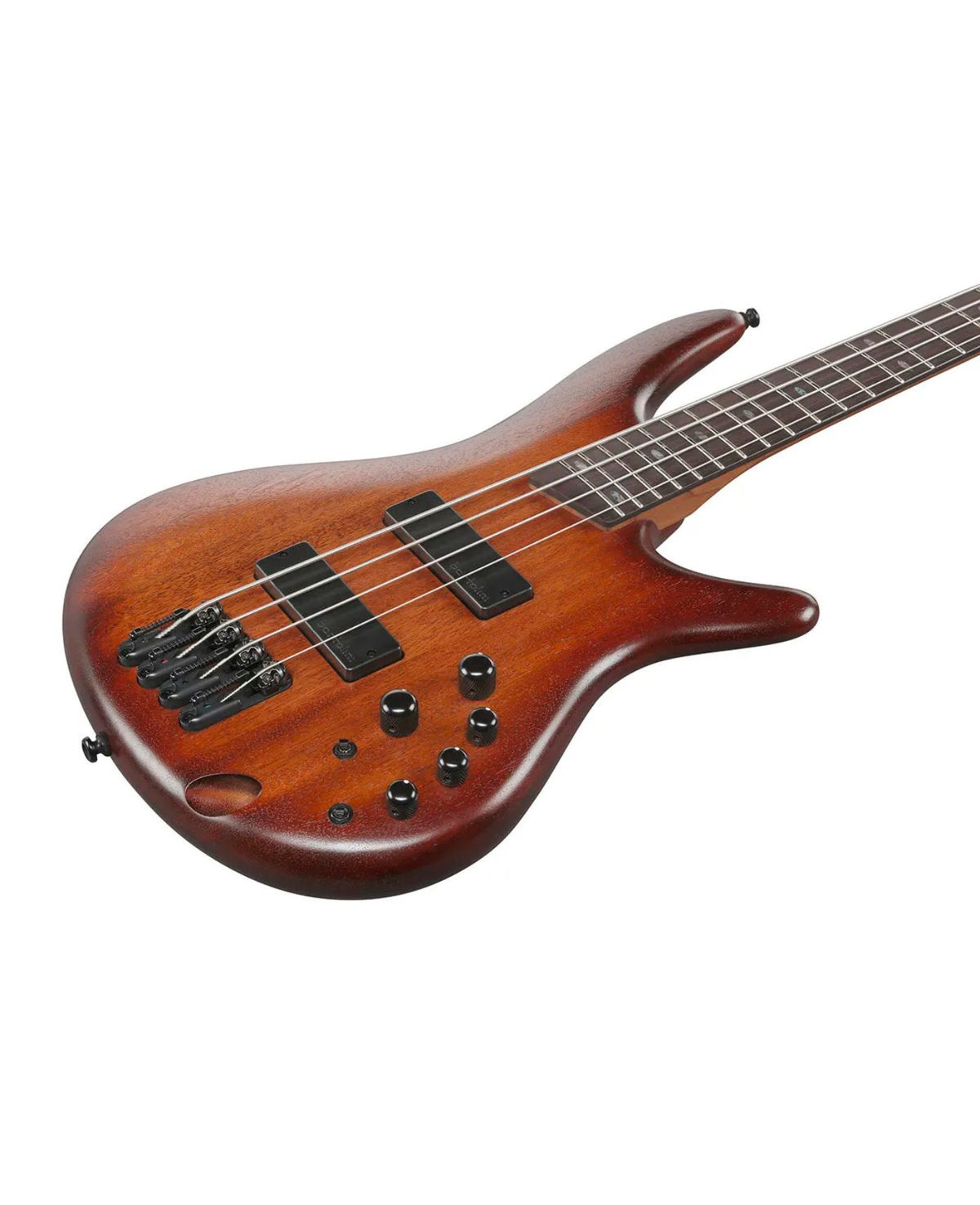 Ibanez SR500A Standard 4-String Bass Guitar - Mahogany Brown Burst Low Gloss
