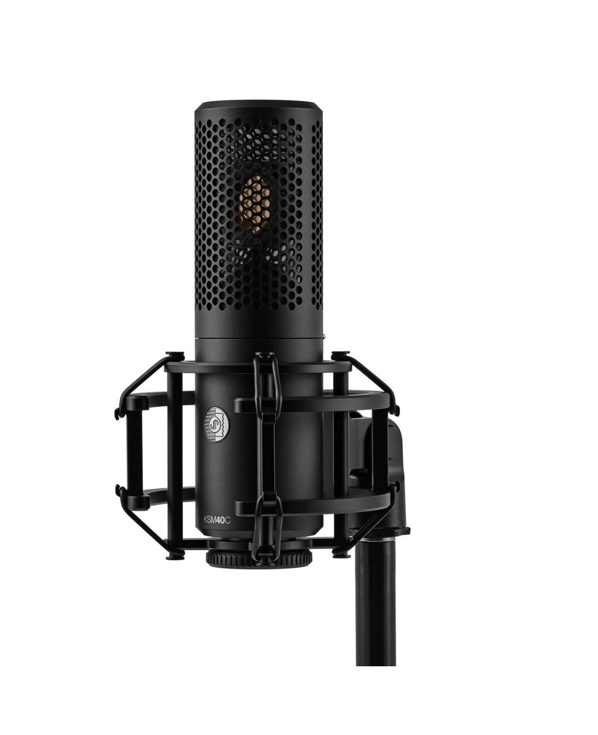 Shure KSM40C Cardioid Large-Diaphragm Condenser Microphone Studio Bundle (Charcoal)