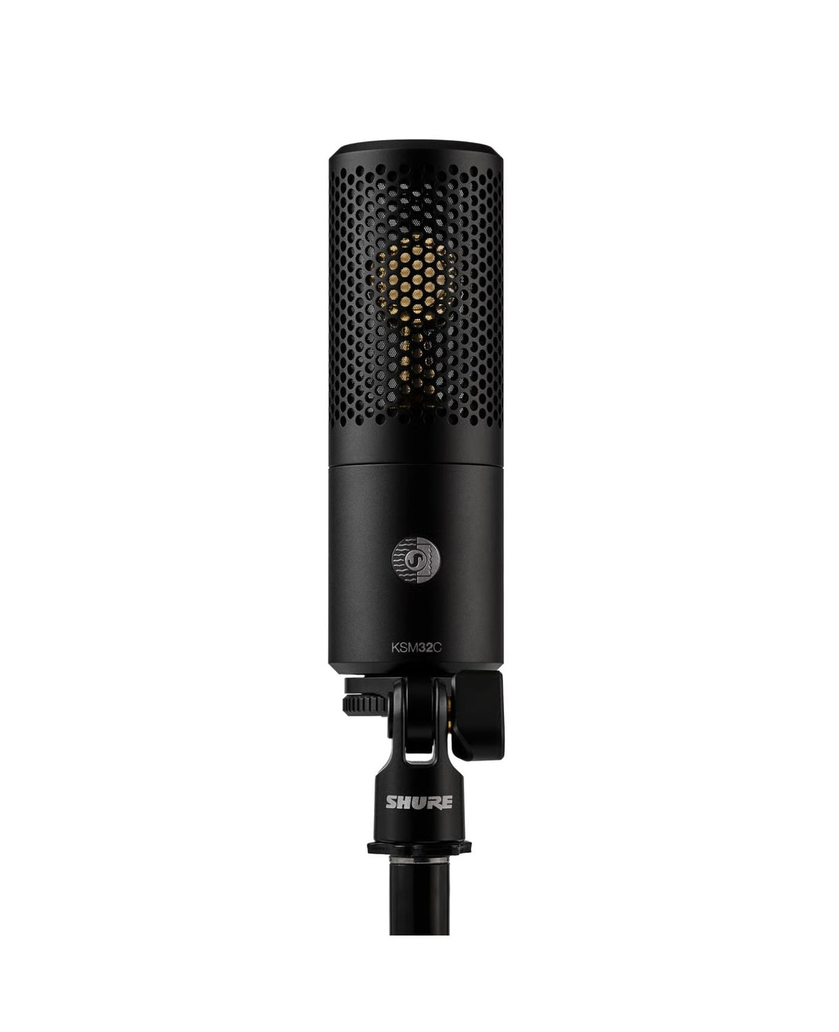 Shure KSM32C/HM Cardioid Large-Diaphragm Condenser Microphone with Hard Mount (Charcoal)