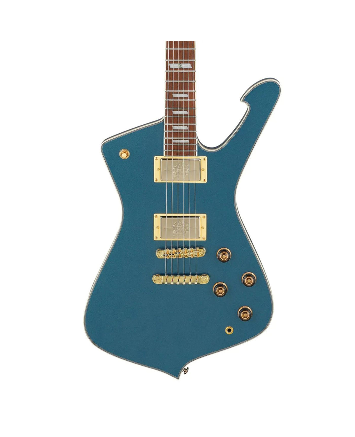 Ibanez Iceman Standard Series IC420 Electric Guitar Antique Blue Metallic