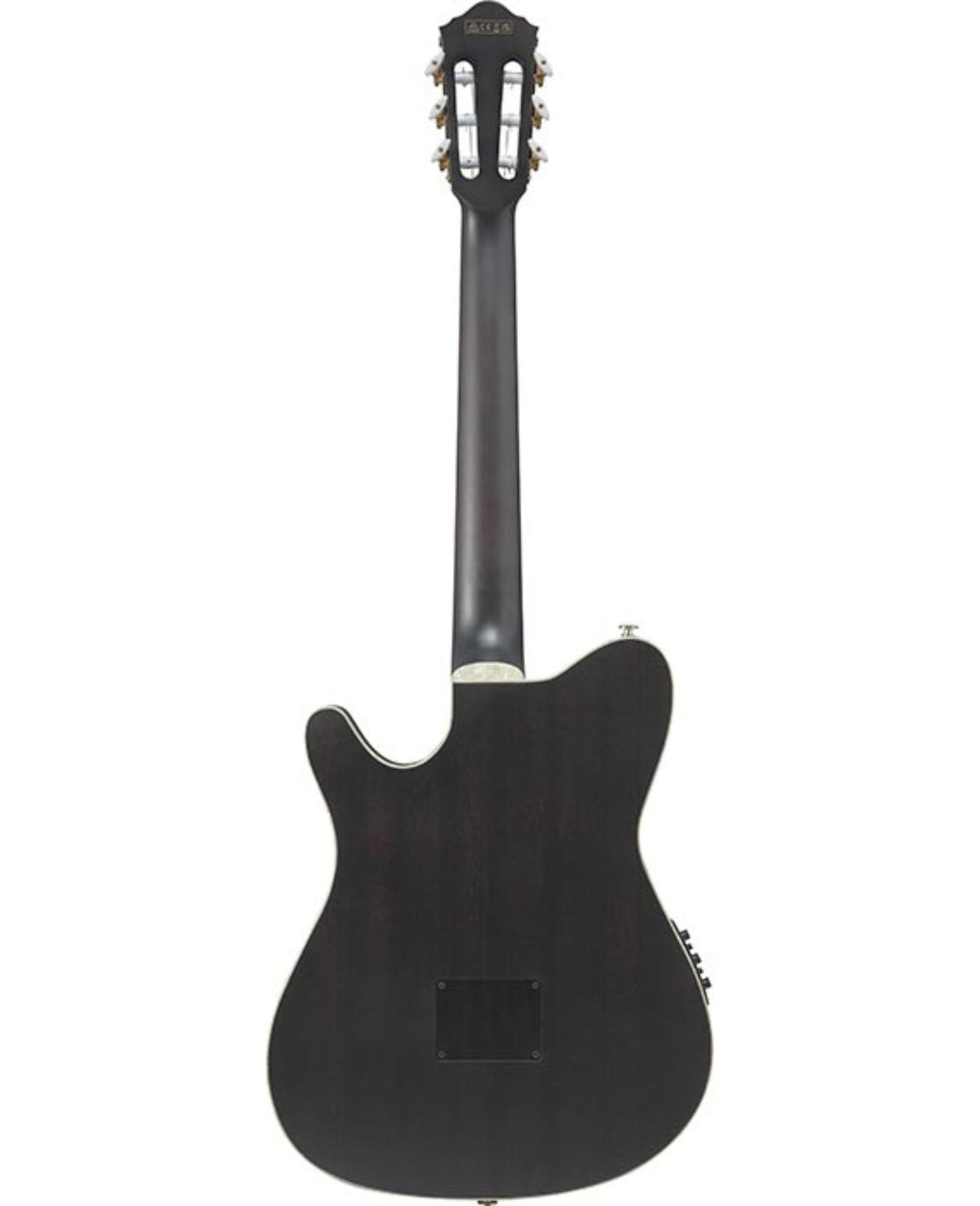 Ibanez TOD10N Tim Henson Signature Nylon Acoustic-Electric Guitar - Transparent Black Flat