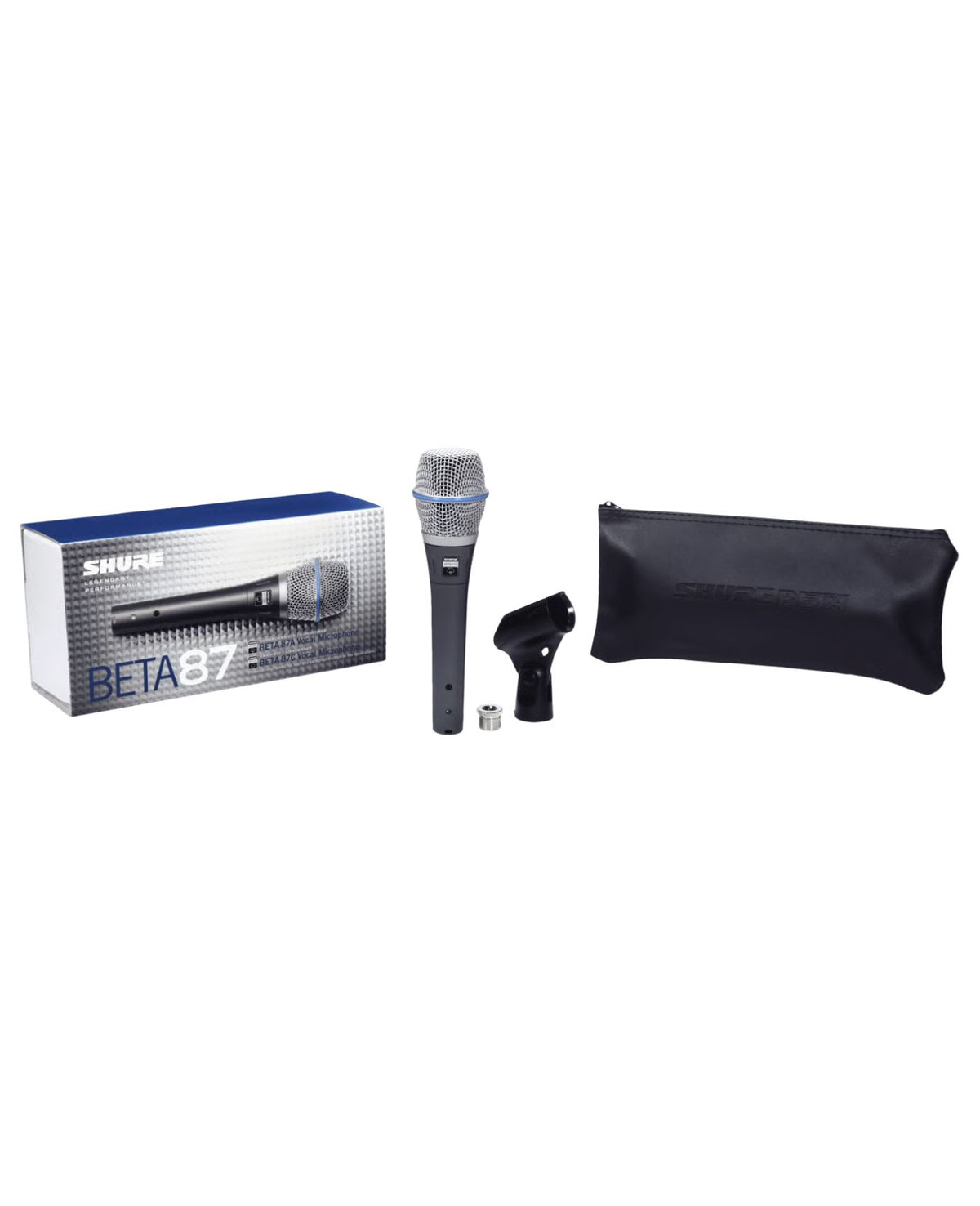 Shure BETA 87C Cardioid Condenser Handheld Vocal Microphone