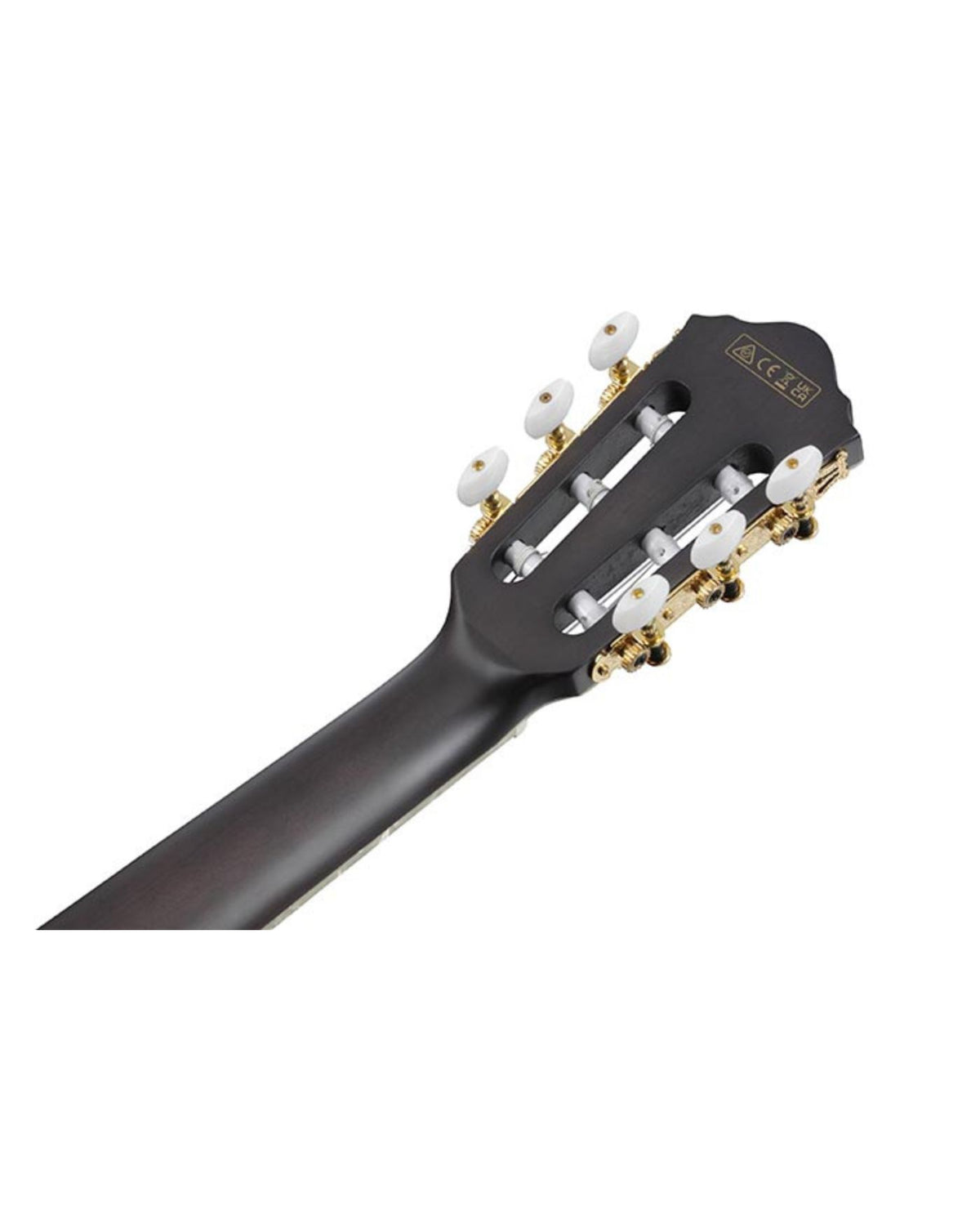 Ibanez TOD10NL Tim Henson Signature Nylon Left-Handed Acoustic-Electric Guitar - Transparent Black Flat