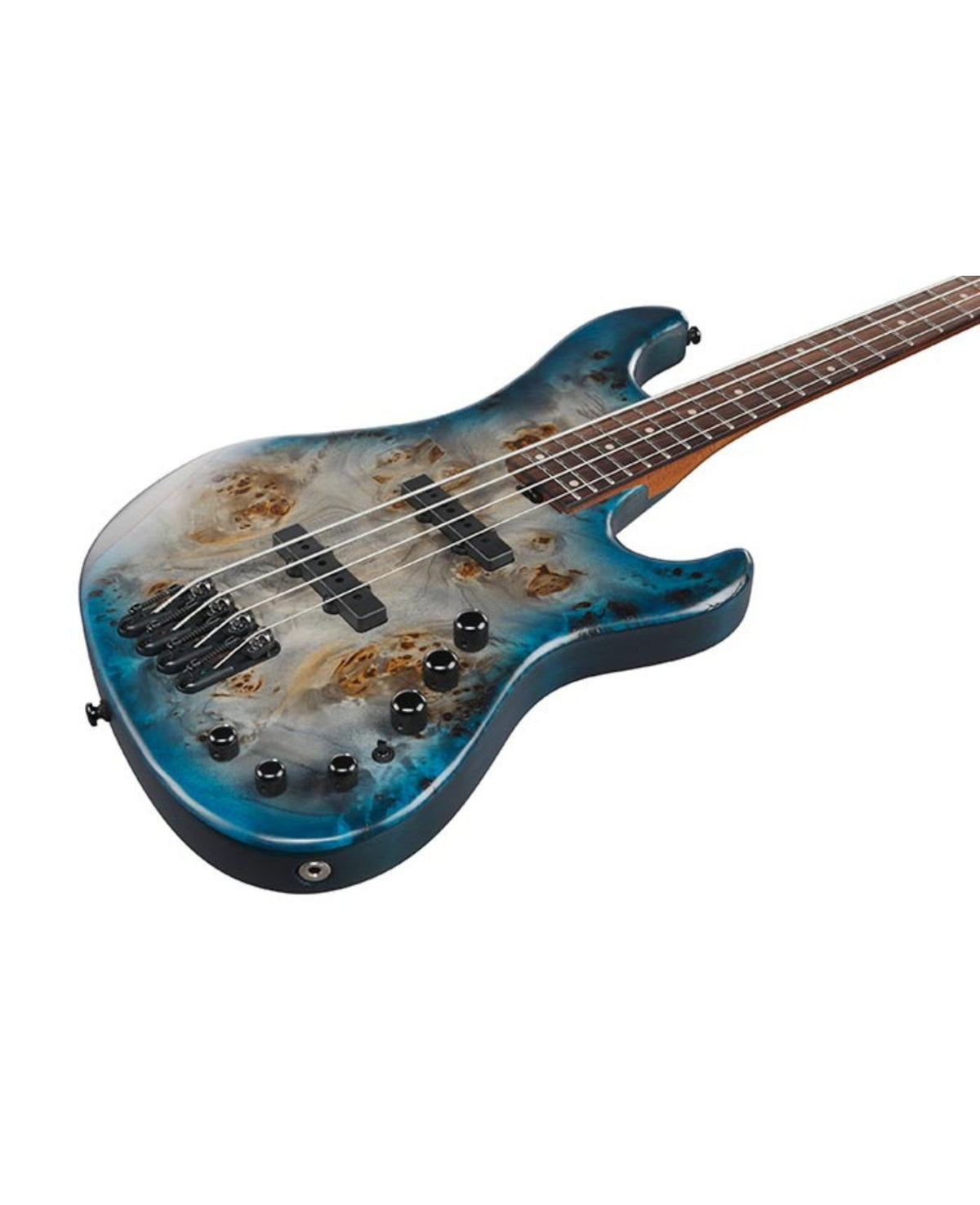 Ibanez MDM Mode Series MDM1000 Electric Bass Guitar Midnight Arctic Ocean Matte