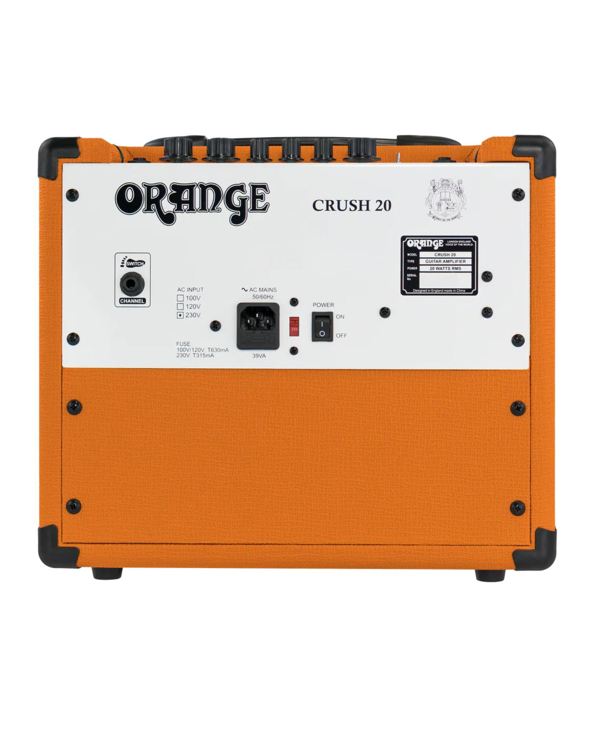 Orange Crush 20 - 20W Twin Channel Guitar Combo Amp