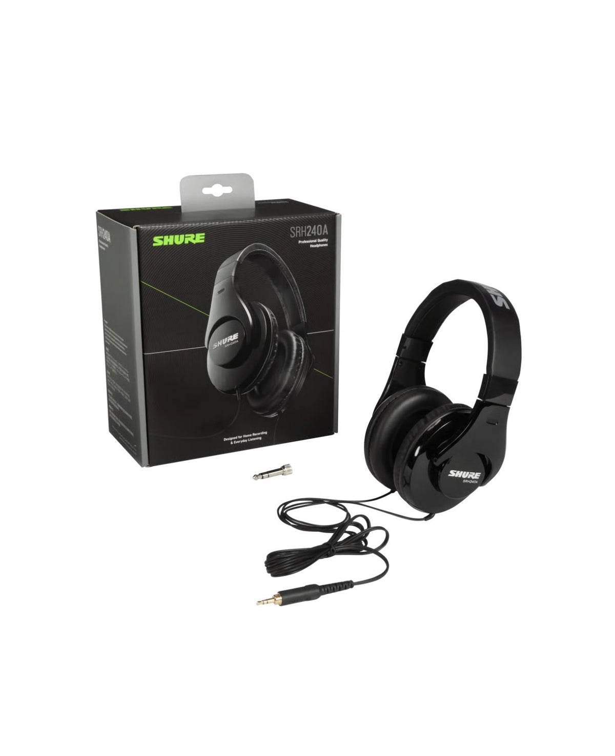 Shure SRH240A Professional Quality Closed-Back Headphones