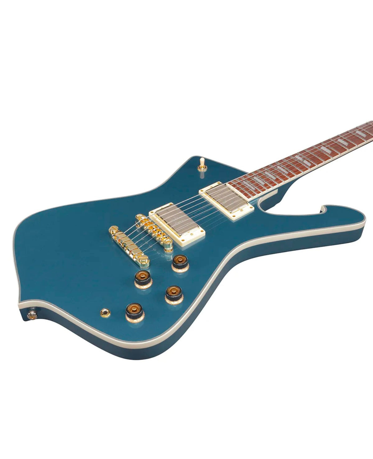Ibanez Iceman Standard Series IC420 Electric Guitar Antique Blue Metallic