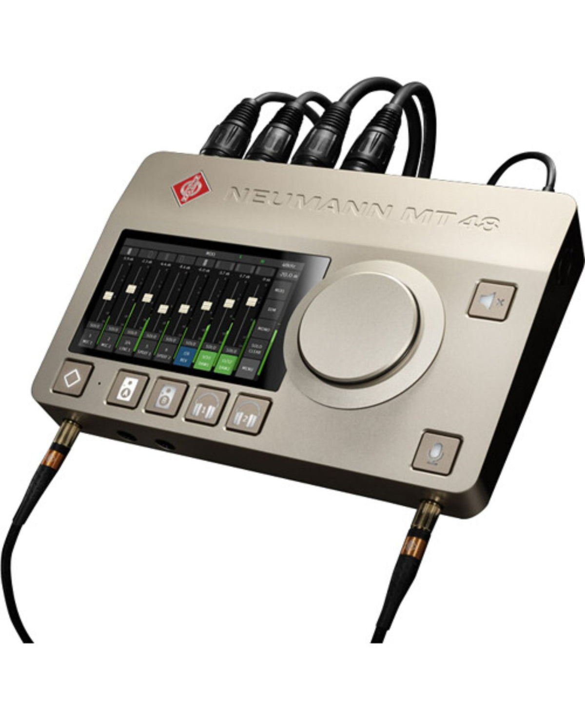 Neumann MT 48 U Universal Audio Interface with USB-A &amp; USB-C Cables and Softcase