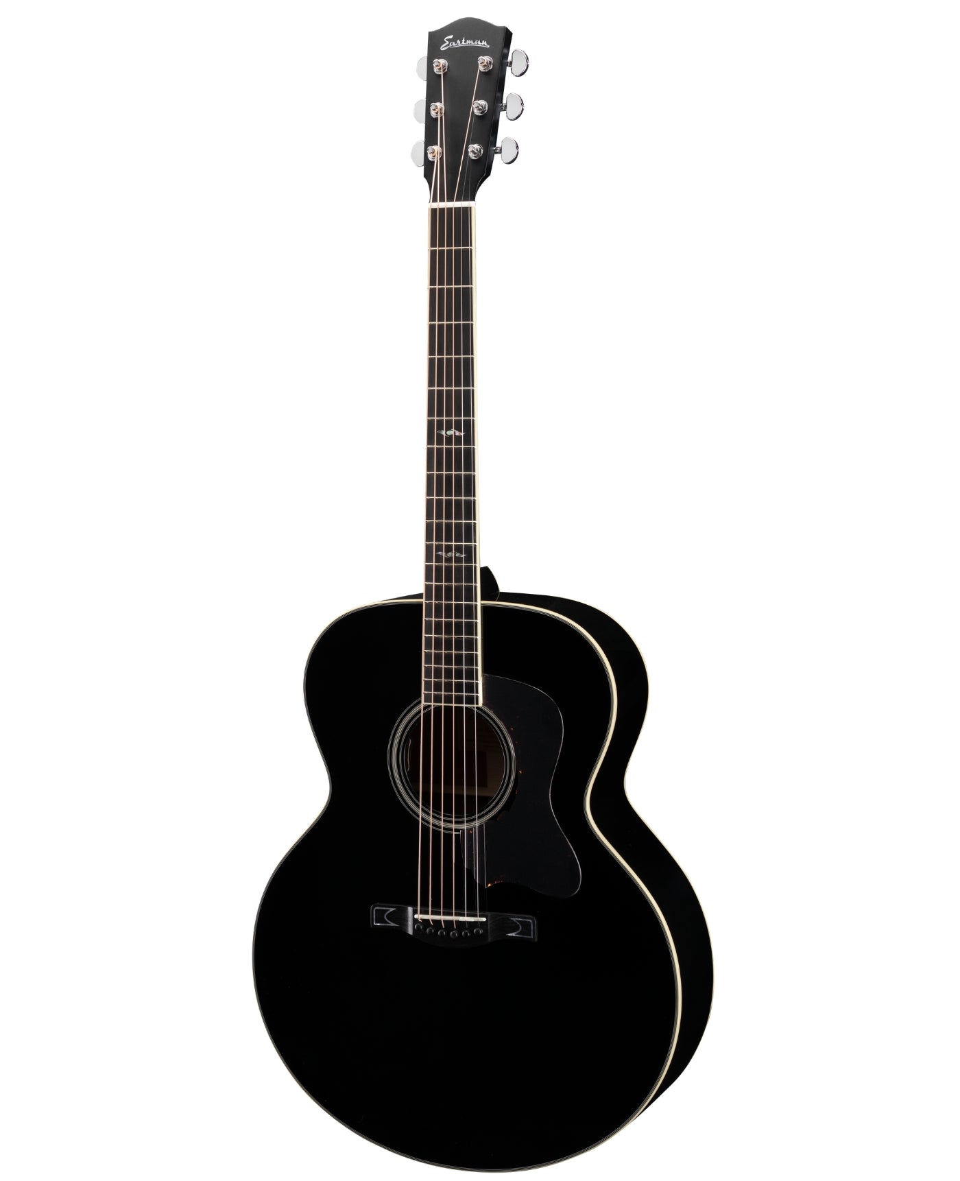 Eastman AC330E Acoustic-Electric Guitar (Black)