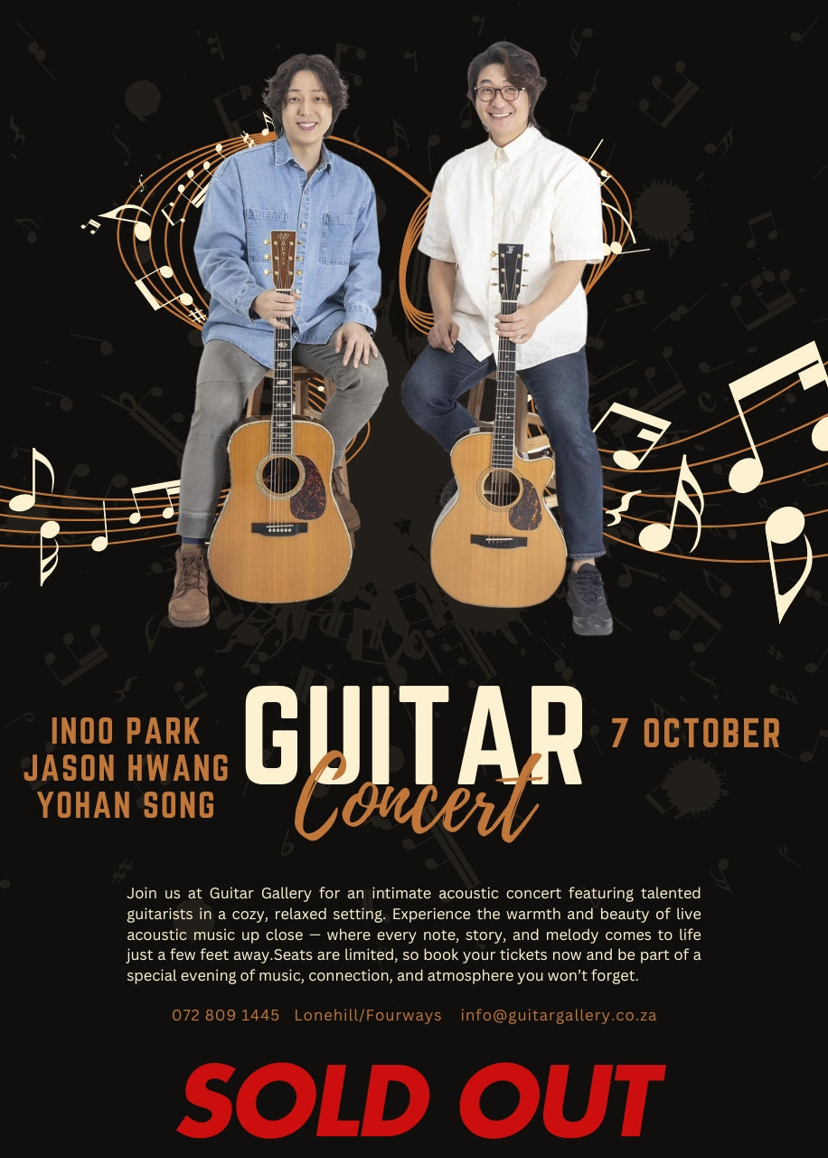 Korean Acoustic Guys Live at Guitar Gallery - Also Featuring Yohan Song