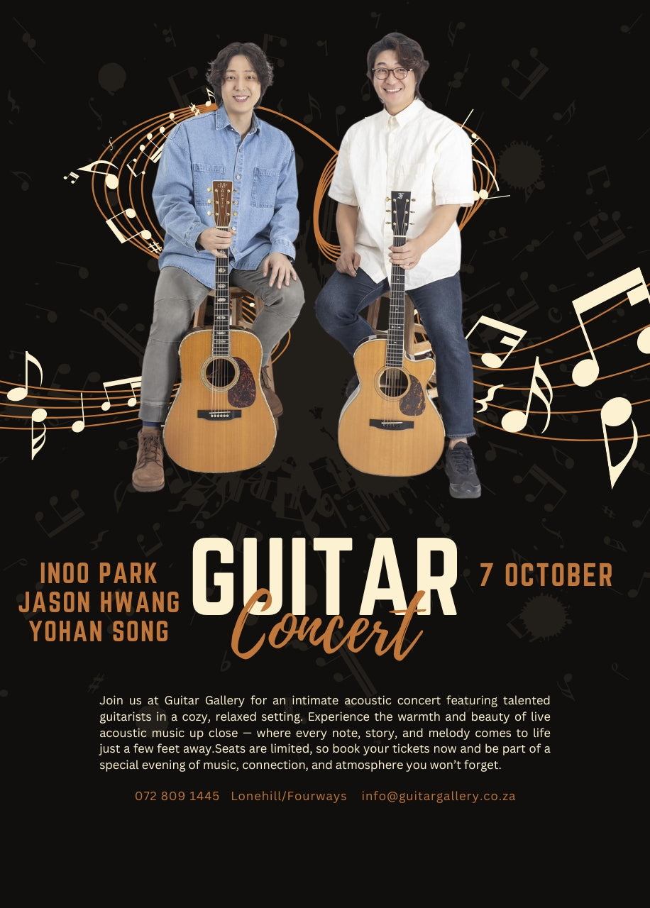 Korean Acoustic Guys Live at Guitar Gallery - Also Featuring Yohan Song