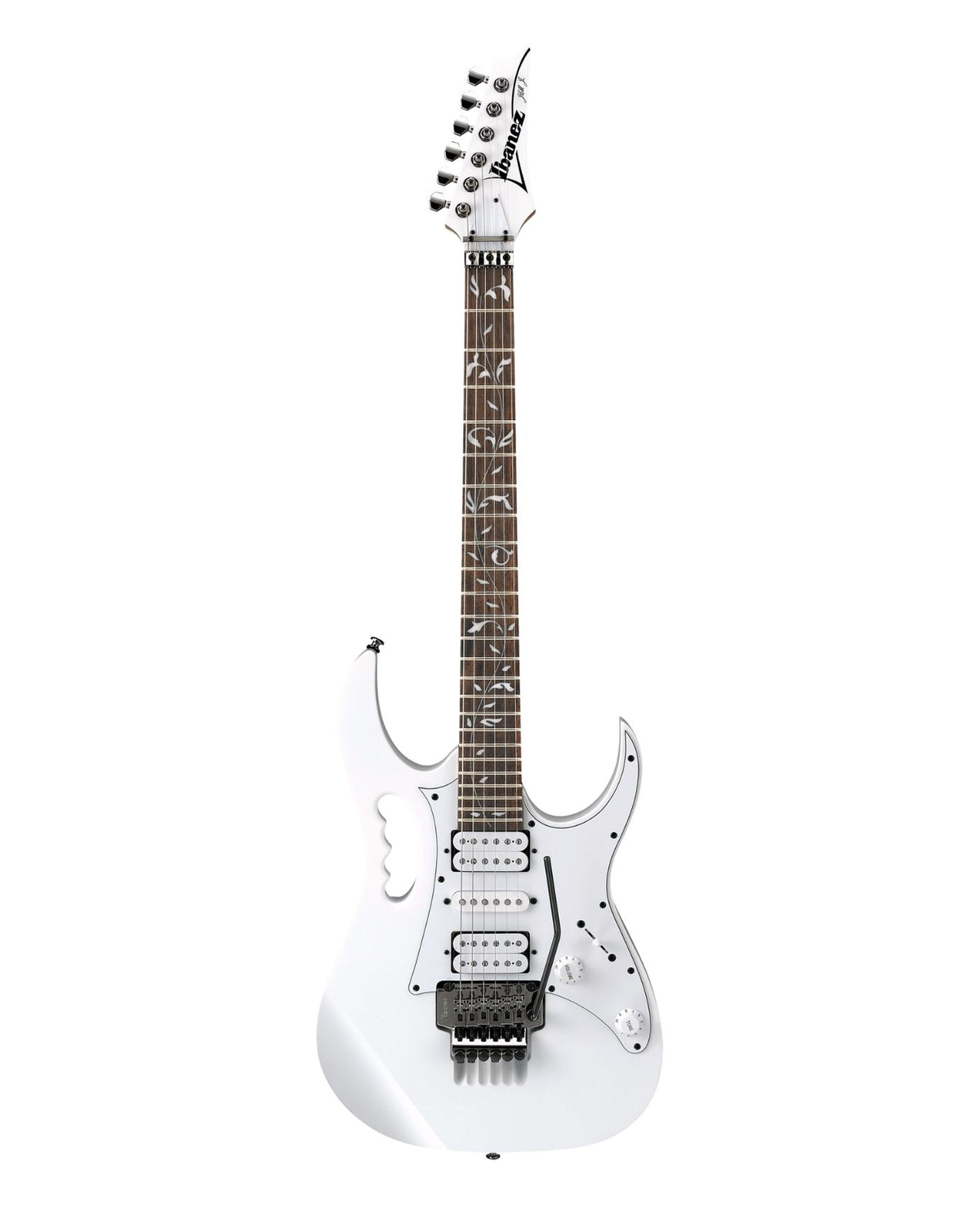 Ibanez Steve Vai Signature JEMJR Electric Guitar, Jatoba Fretboard, White