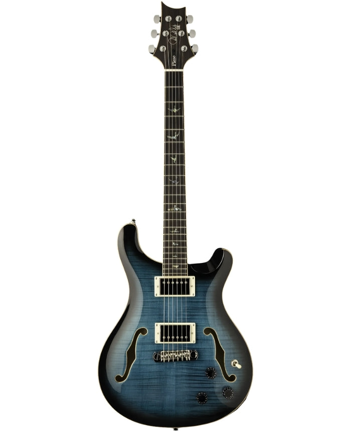 PRS SE Hollowbody II Piezo Electric Guitar - Peacock Blue