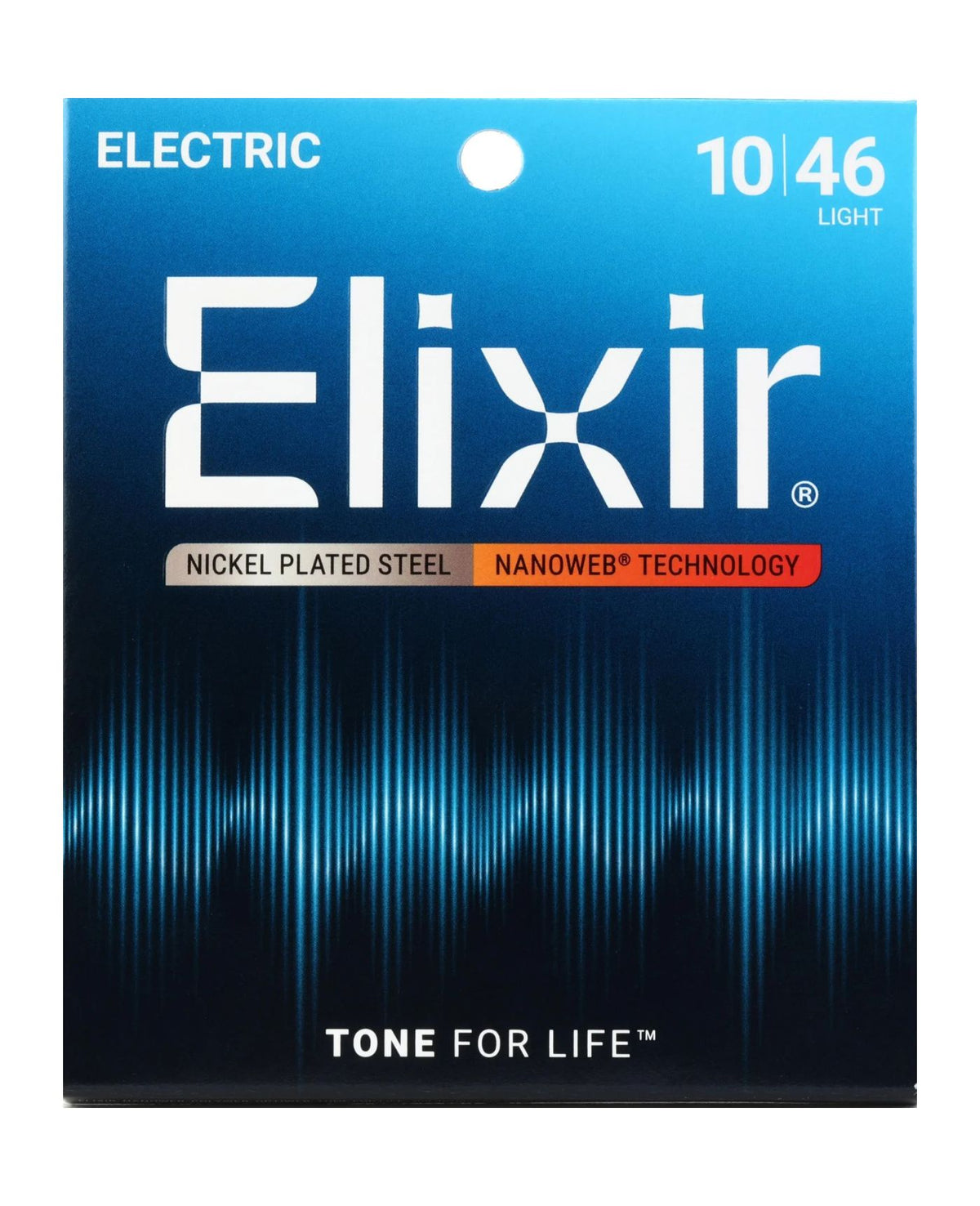 Elixir Nanoweb Light Electric Guitar Strings (10-46)