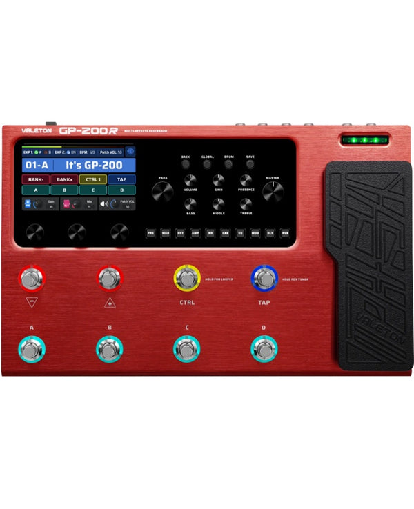 Valeton GP-200R Multi-Effects Processor | Versatile Sound Shaping