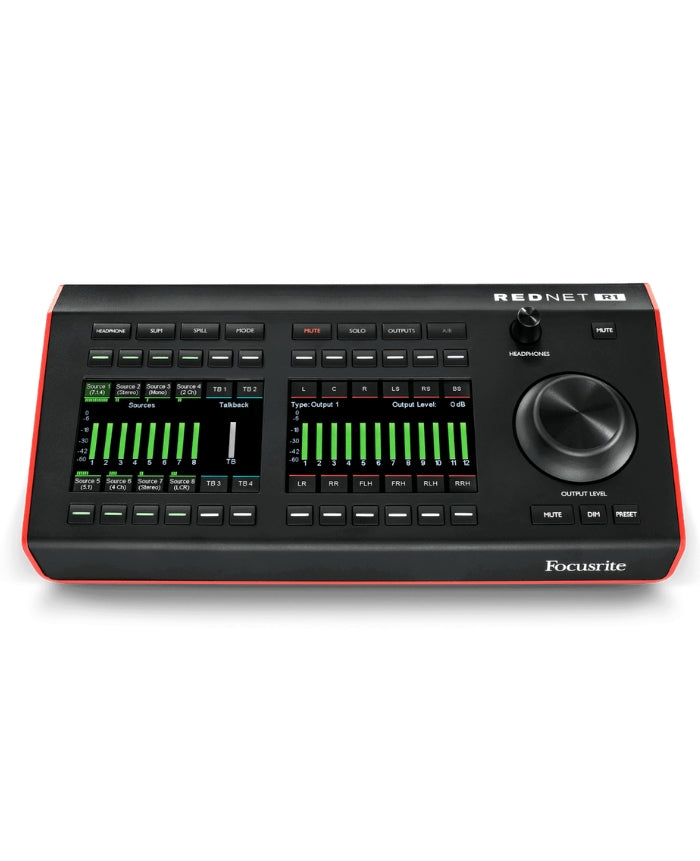 Focusrite Pro RedNet R1 Desktop Remote Controller for Red Interfaces