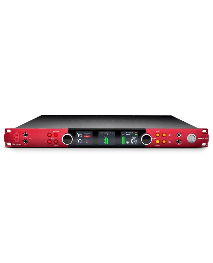 Focusrite Pro Red 8Line Thunderbolt 3 Audio Interface with Dante