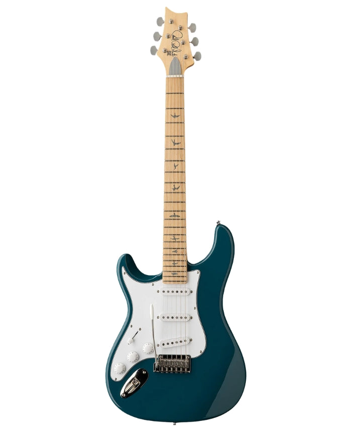 PRS SE Silver Sky Lefty Electric Guitar - Nylon Blue with Maple Fingerboard