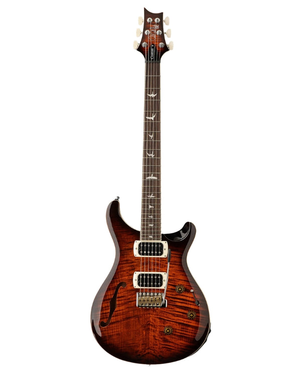PRS SE Custom 24 Semi-Hollow Piezo Electric Guitar - Orange Tiger