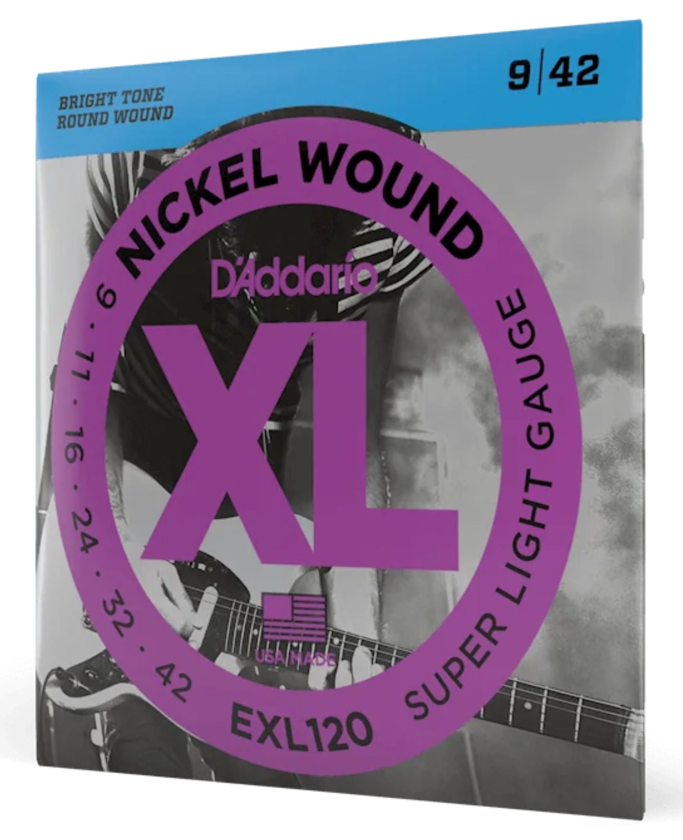 D'Addario EXL120 (Electric Guitar Strings Super Light 09-42)