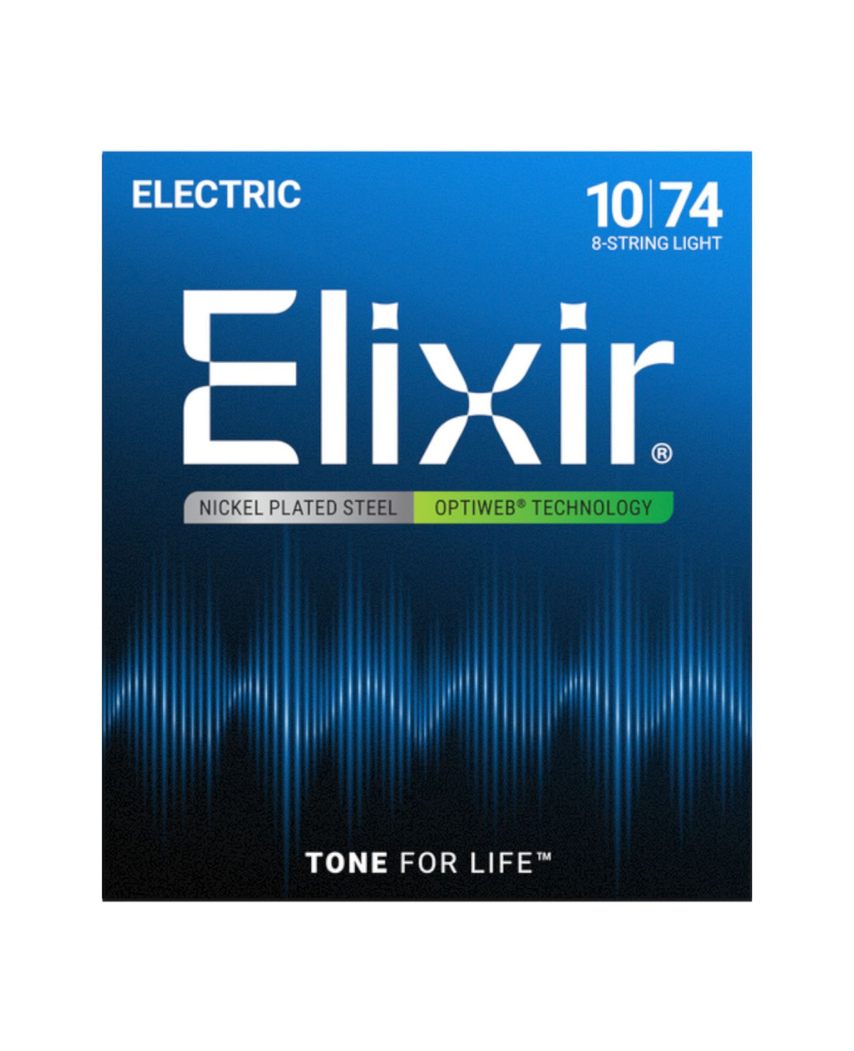 Elixir Optiweb 8-String Electric Guitar Strings .010–.074