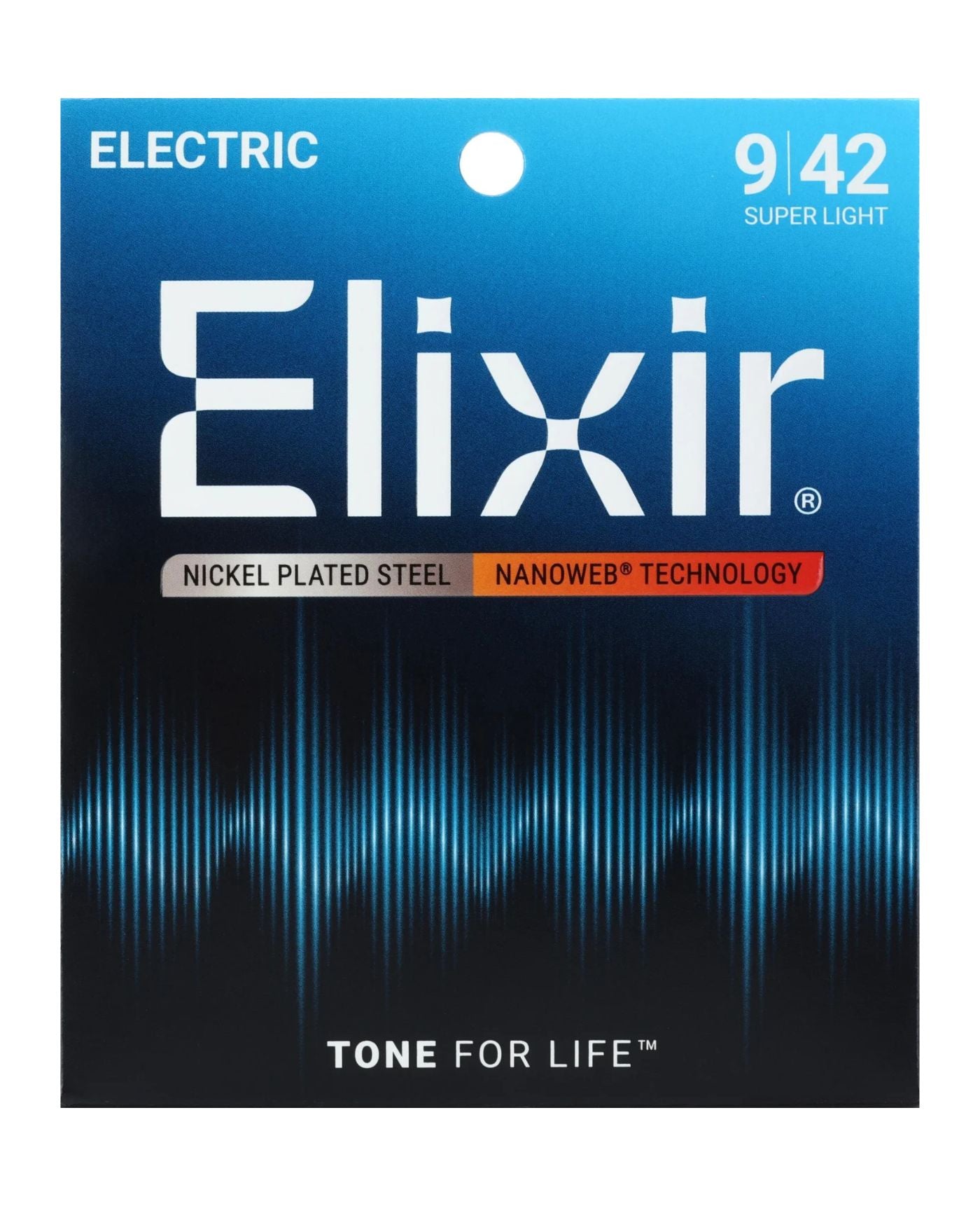 Elixir Nanoweb Super Light Electric Guitar Strings (09-42)