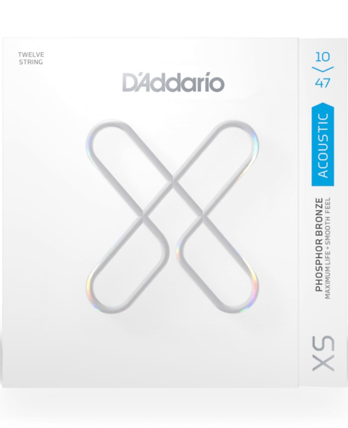 D'Addario XS Phosphor Bronze 10-47 (12-String)