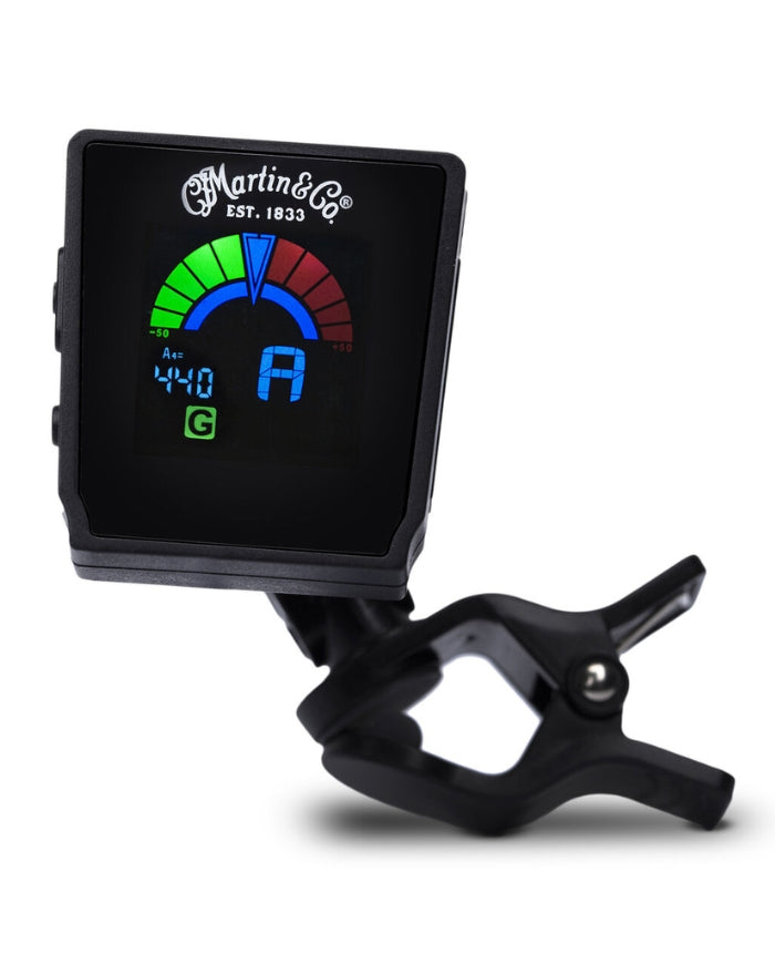 MARTIN Accessories Clip-On Guitar Tuner - Black