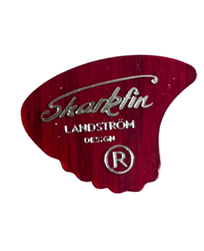 Sharkfin Guitar Pick - Red (Soft)