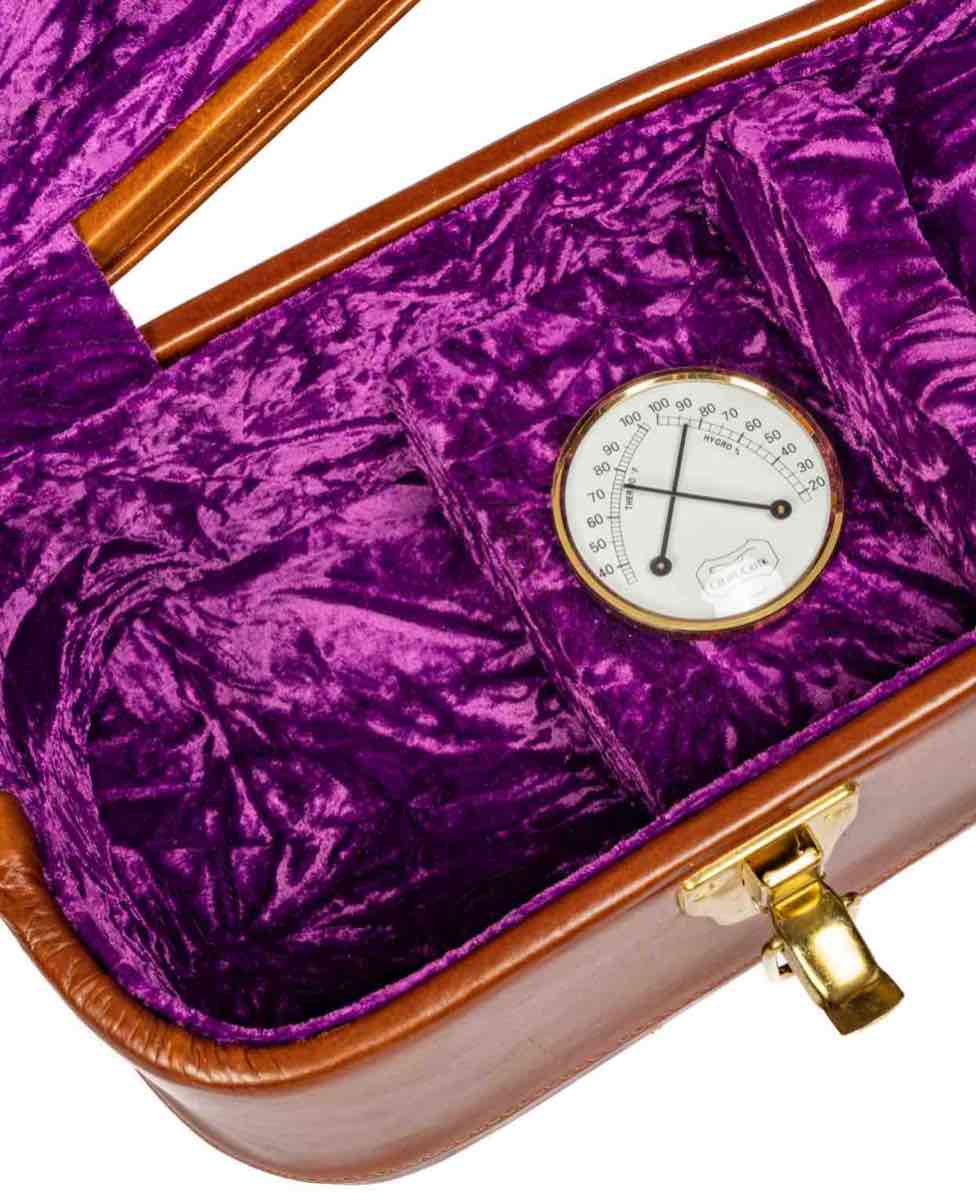 Cedar Creek OM Guitar Case - Leather