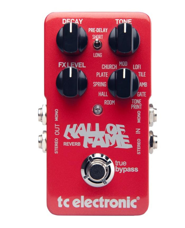 ギター tc electronic Hall of Fame TC Electronic Hall of Fame Reverb Pedal - Guitar Gallery