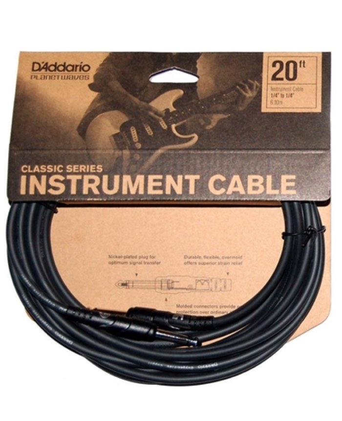 CLASSIC SERIES INSTRUMENT CABLE - 20ft.