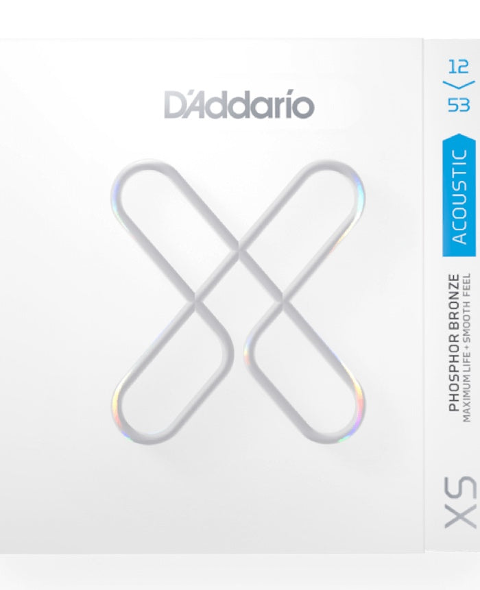 D&#39;Addario XS Phosphor Bronze 12-53 Light