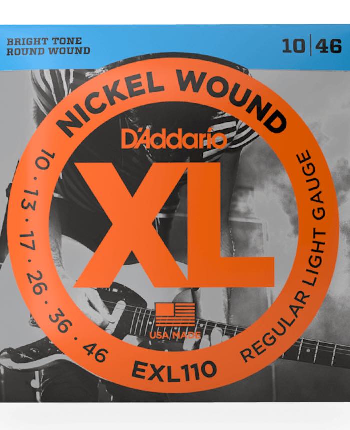 D'Addario EXL110 (Electric Guitar Regular Light Strings 10-46)