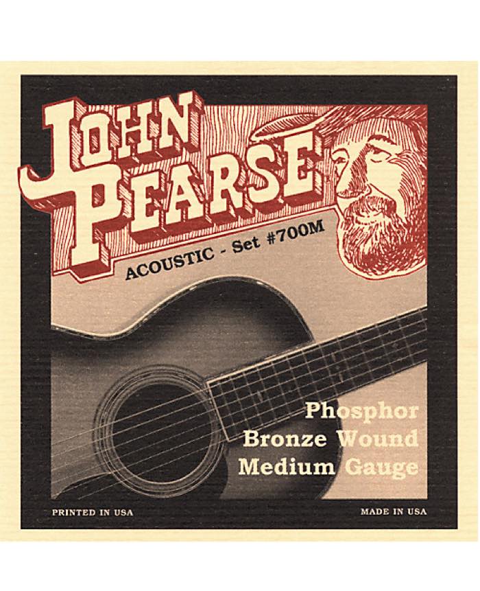John Pearse 700M Phosphor Bronze (Medium)