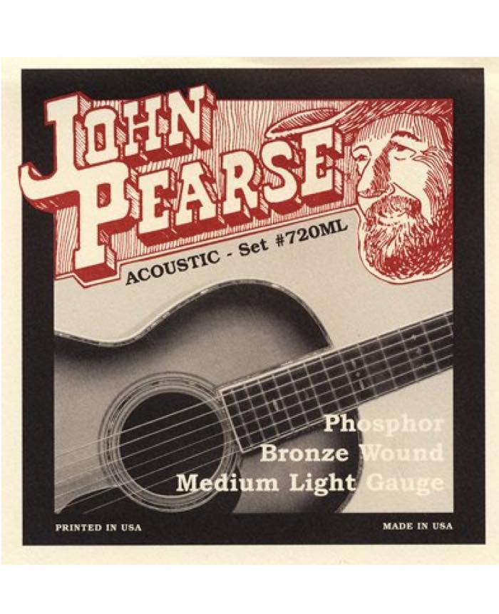 John Pearse 720ML Phosphor Bronze (Medium Light)