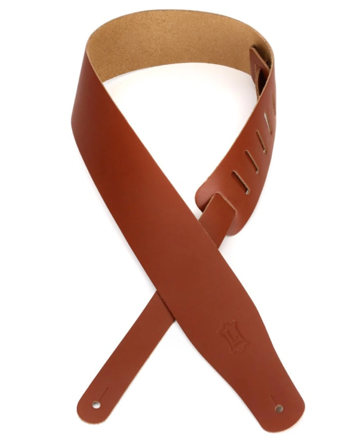 Levy's Leather Guitar Strap M-26 Walnut