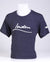 Lowden Distressed Logo T-shirt Unisex - Heather Navy