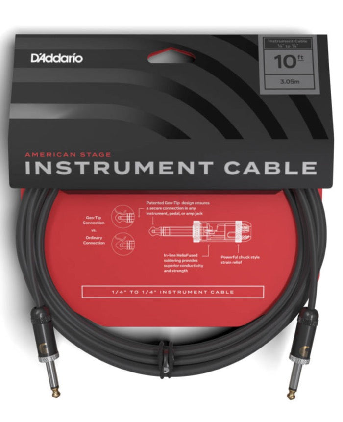 AMERICAN STAGE INSTRUMENT CABLE - 10 Feet