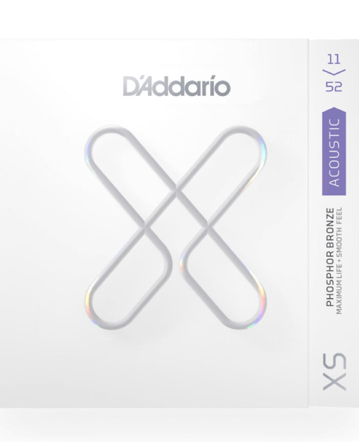 D&#39;Addario XS Phosphor Bronze 11-52 Custom Light