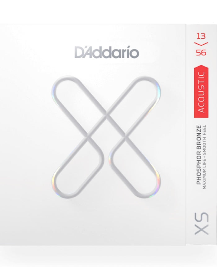 D'Addario XS Phosphor Bronze 13-56 Medium